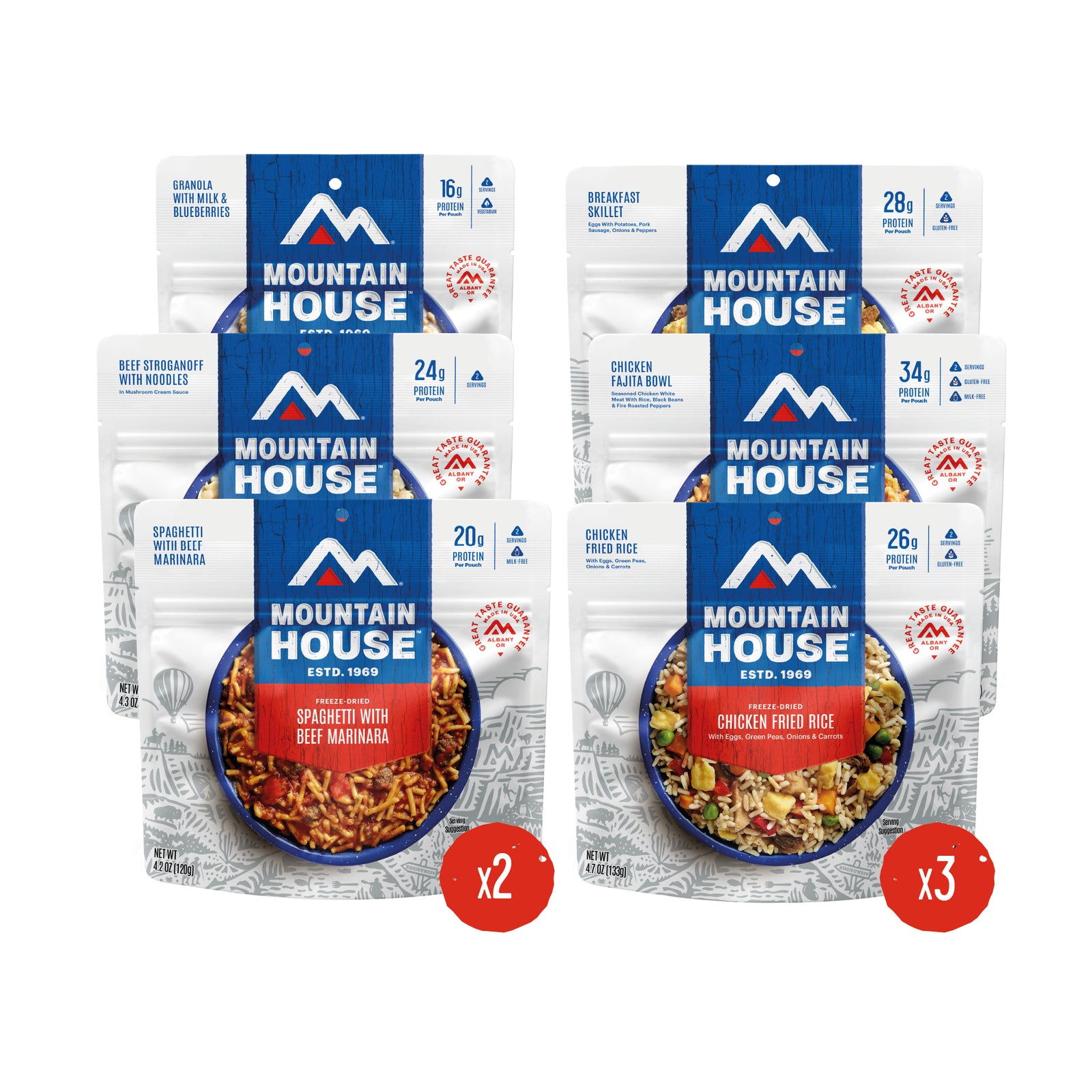 Mountain House 5-Day Expedition Bucket - 30 Servings