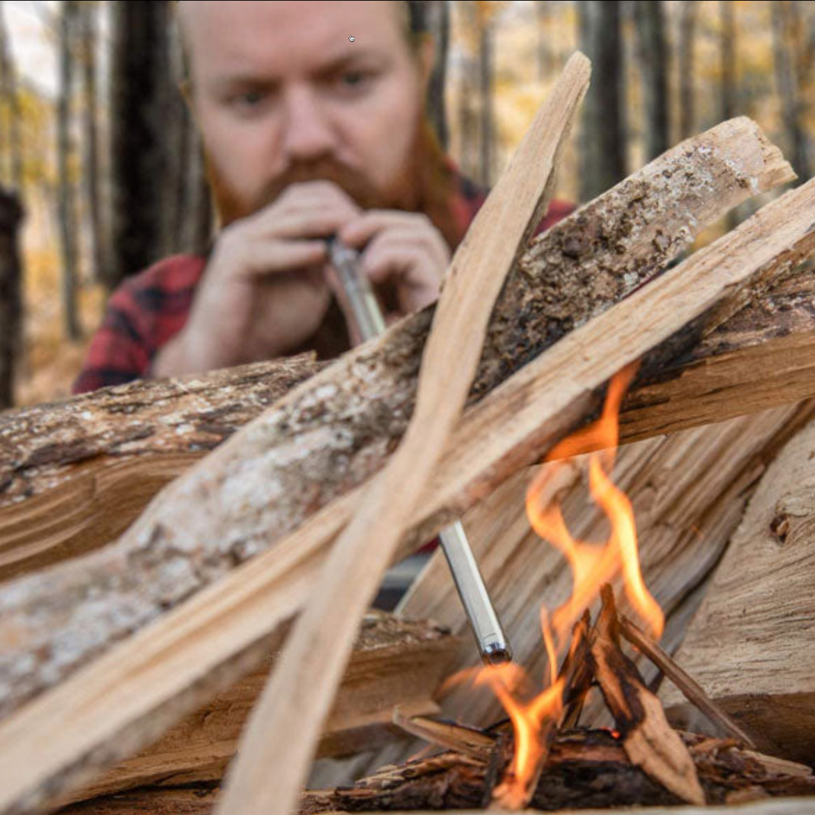 Stainless-Steel Telescopic Fire Bellow