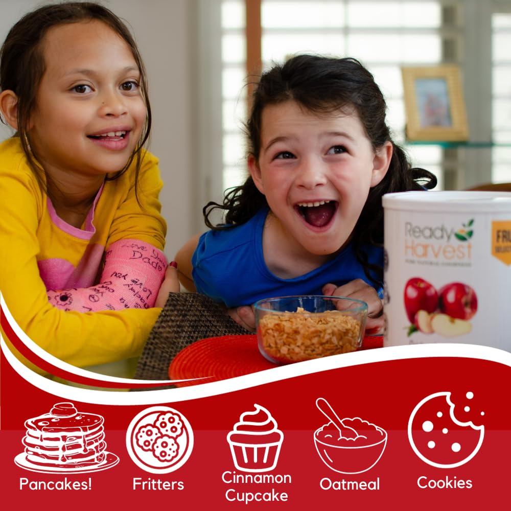 Ready Harvest Dehydrated Apple Chips (25-Year Shelf Life)