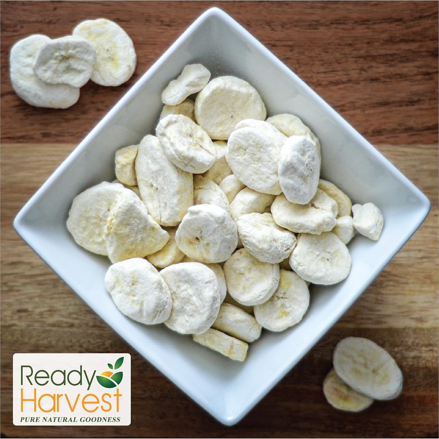 Ready Harvest Freeze-Dried Banana Slices (30-Year Shelf Life)