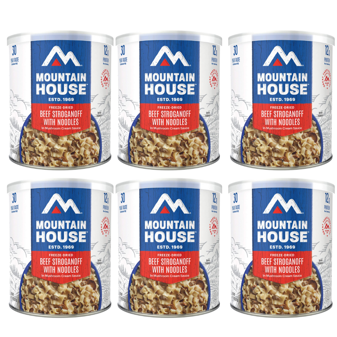 Freeze-Dried Beef Stroganoff Can - Mountain House