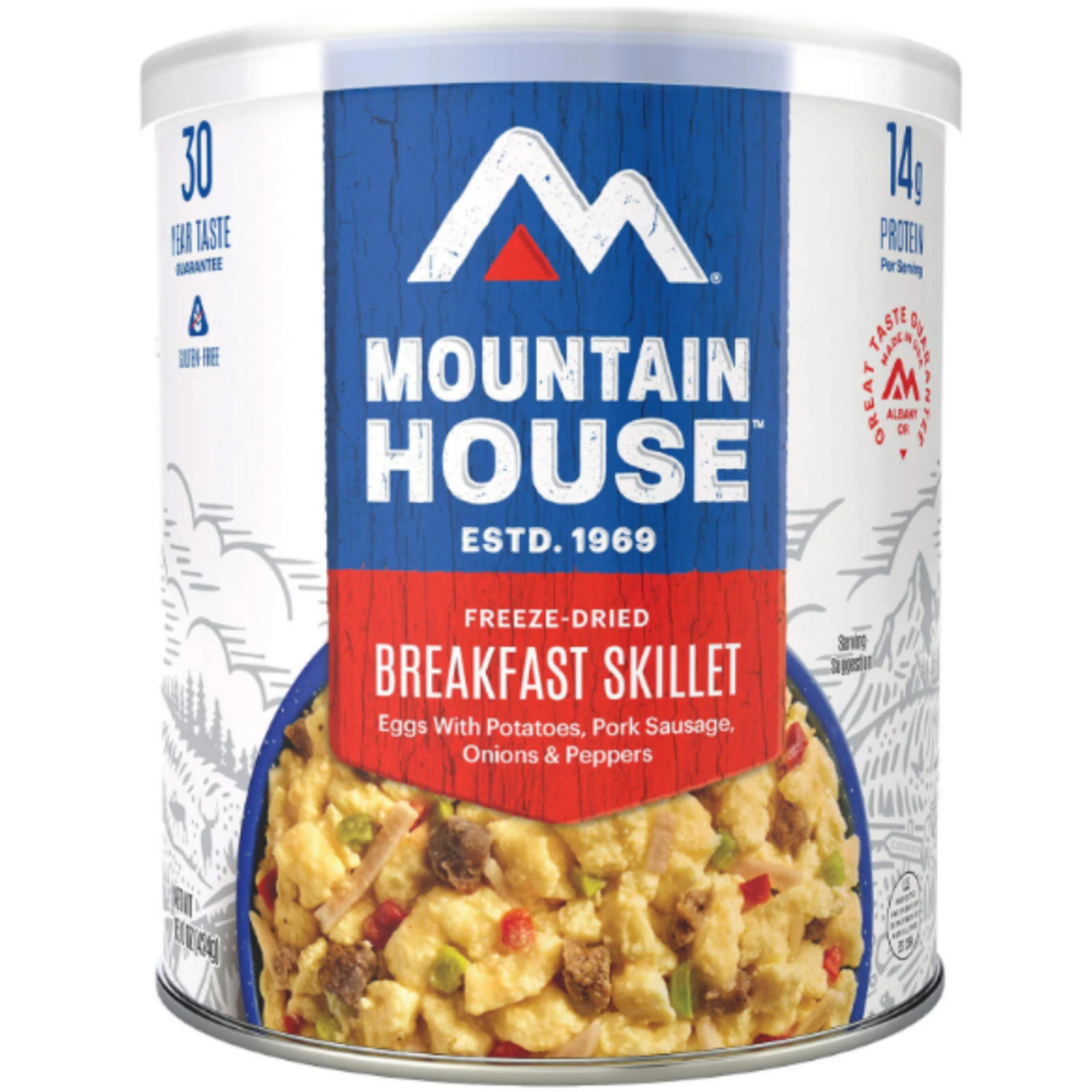 Freeze-Dried Breakfast Skillet Can - Mountain House (GF) Gluten Free