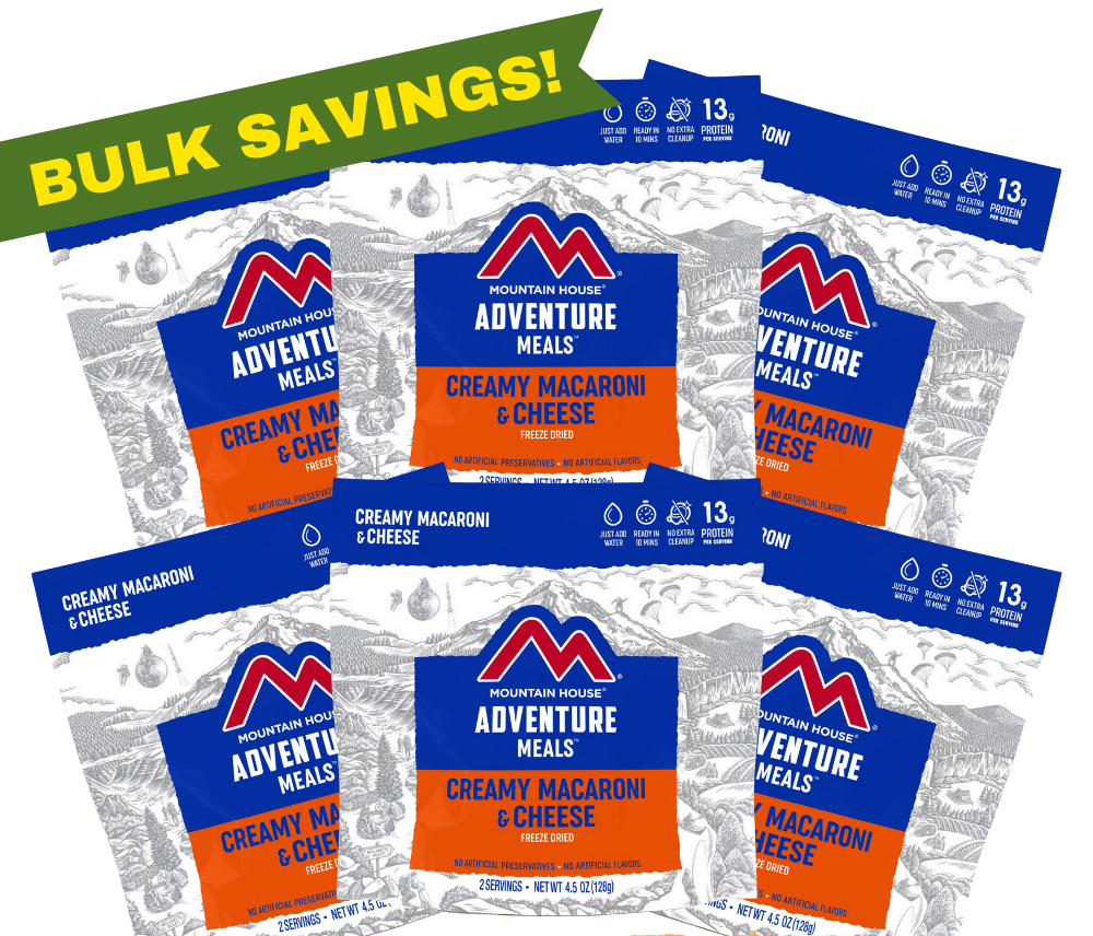 Freeze-Dried Creamy Macaroni and Cheese Pouch - Mountain House