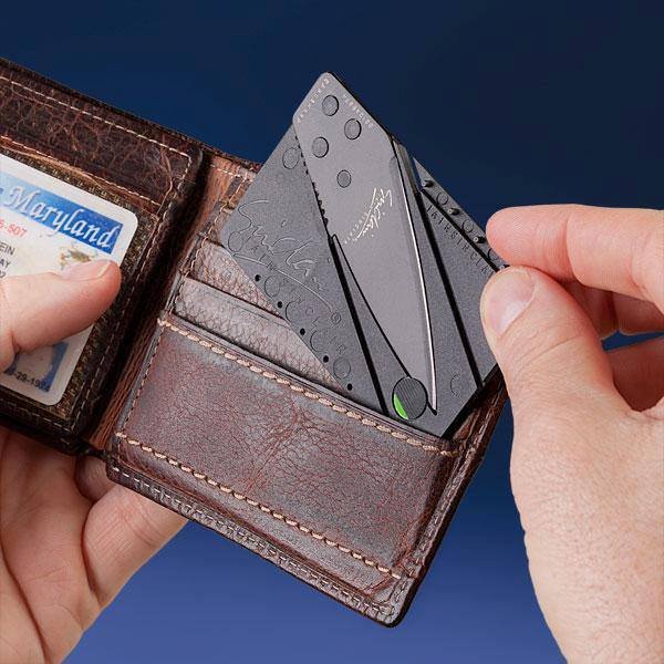 Ultra-Light Credit Card Folding Knife