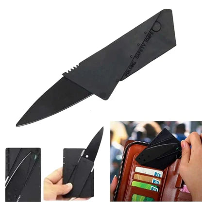 Ultra-Light Credit Card Folding Knife