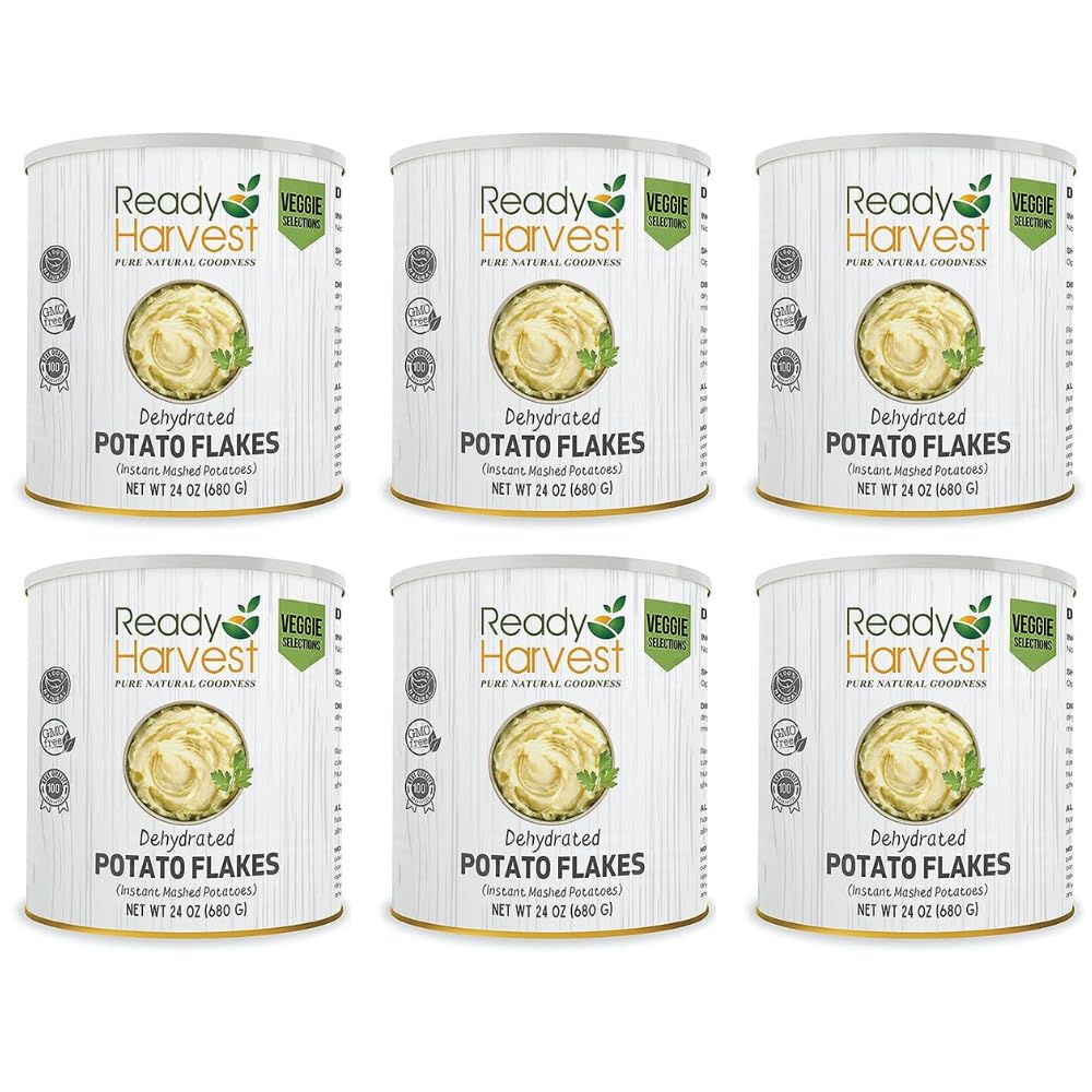 Ready Harvest Potato Flakes for Mashed Potatoes (30-Year Shelf Life)