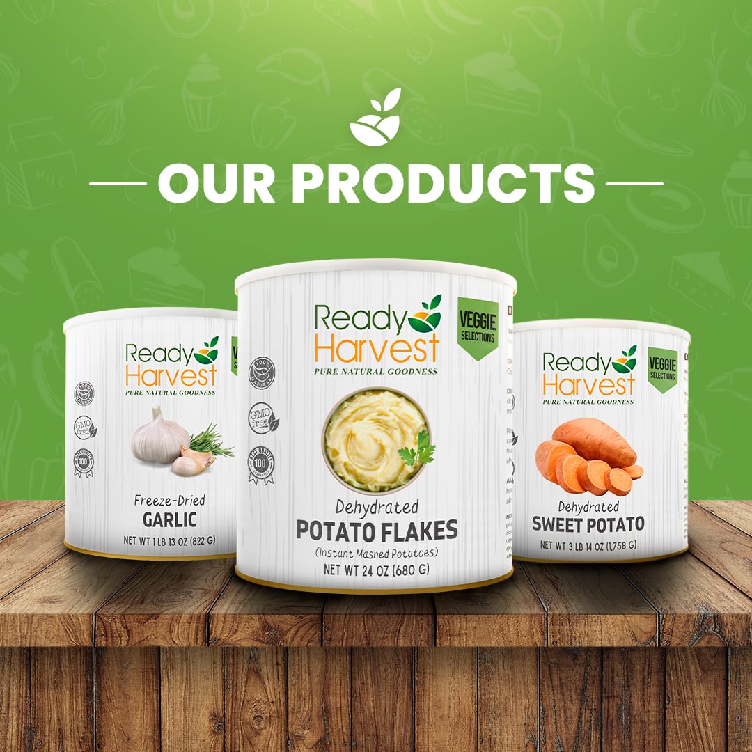 Ready Harvest Potato Flakes for Mashed Potatoes (30-Year Shelf Life)