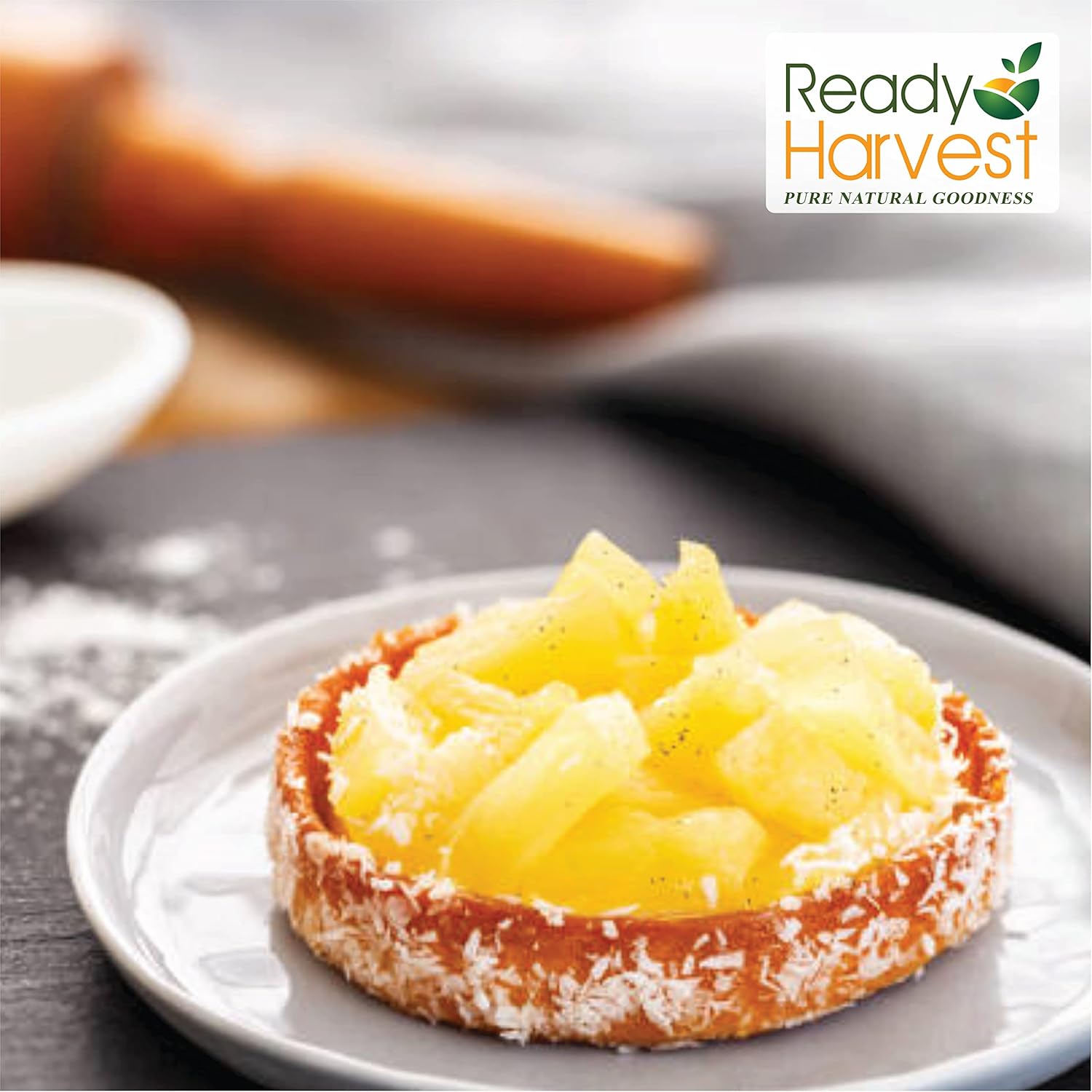 Ready Harvest Freeze-Dried Pineapple Chunks (30-Year Shelf Life)