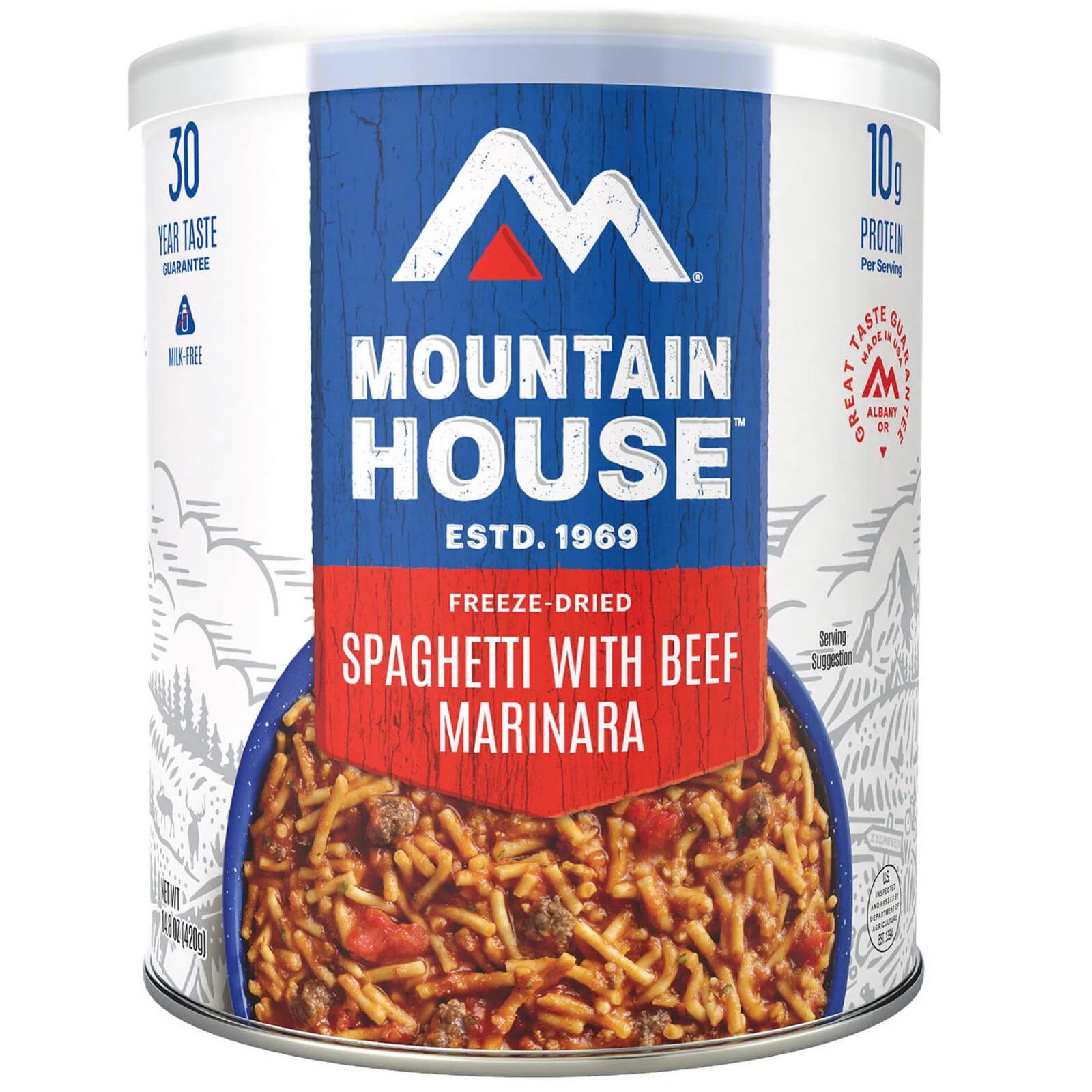 Freeze-Dried Spaghetti with Beef Marinara Can - Mountain House