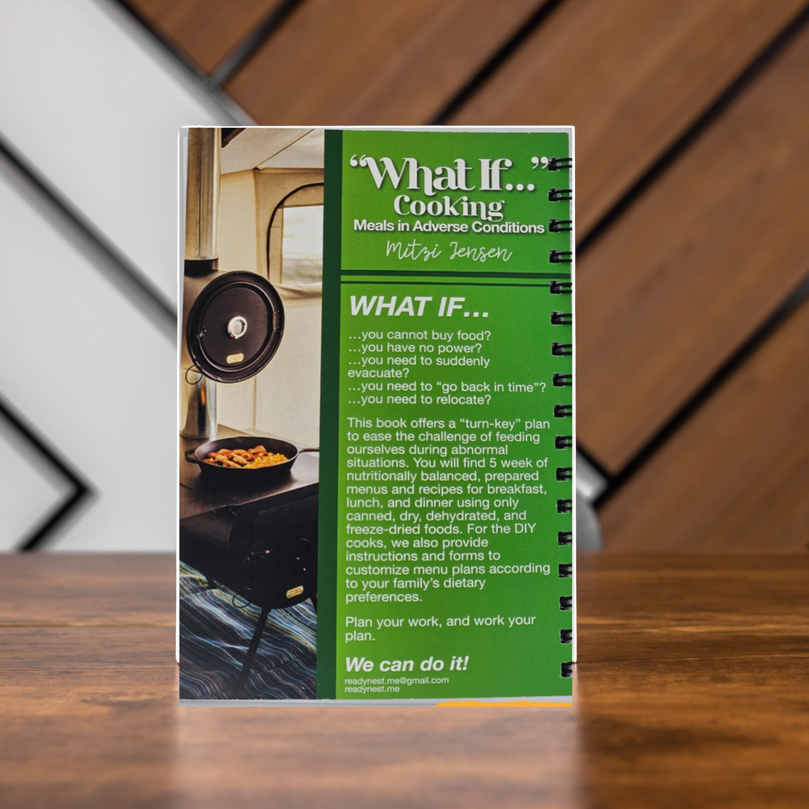 Book: What If?---Cooking Meals in Adverse Conditions by Mitzi Jensen