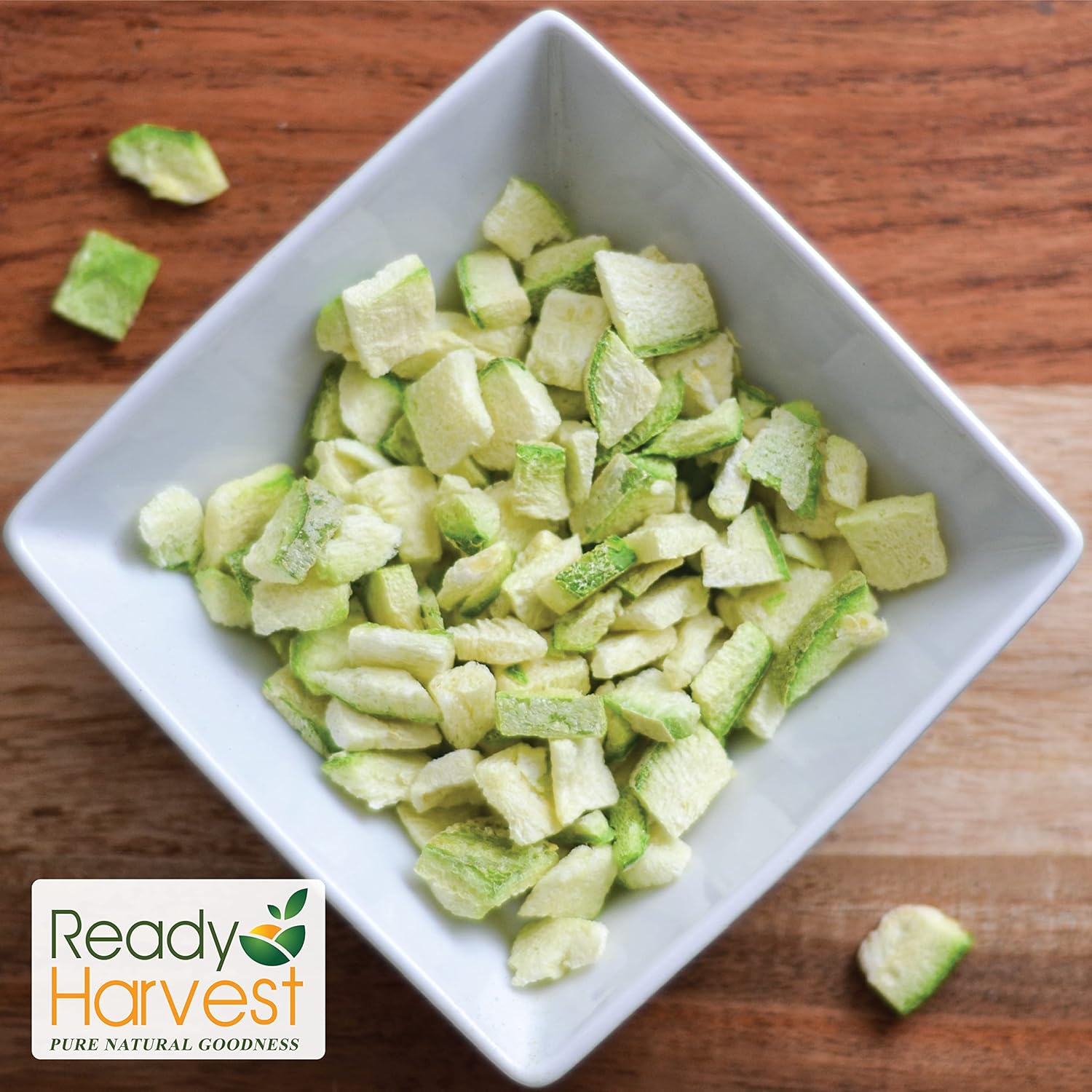 Ready Harvest Freeze-Dried Zucchini (30-Year Shelf Life)