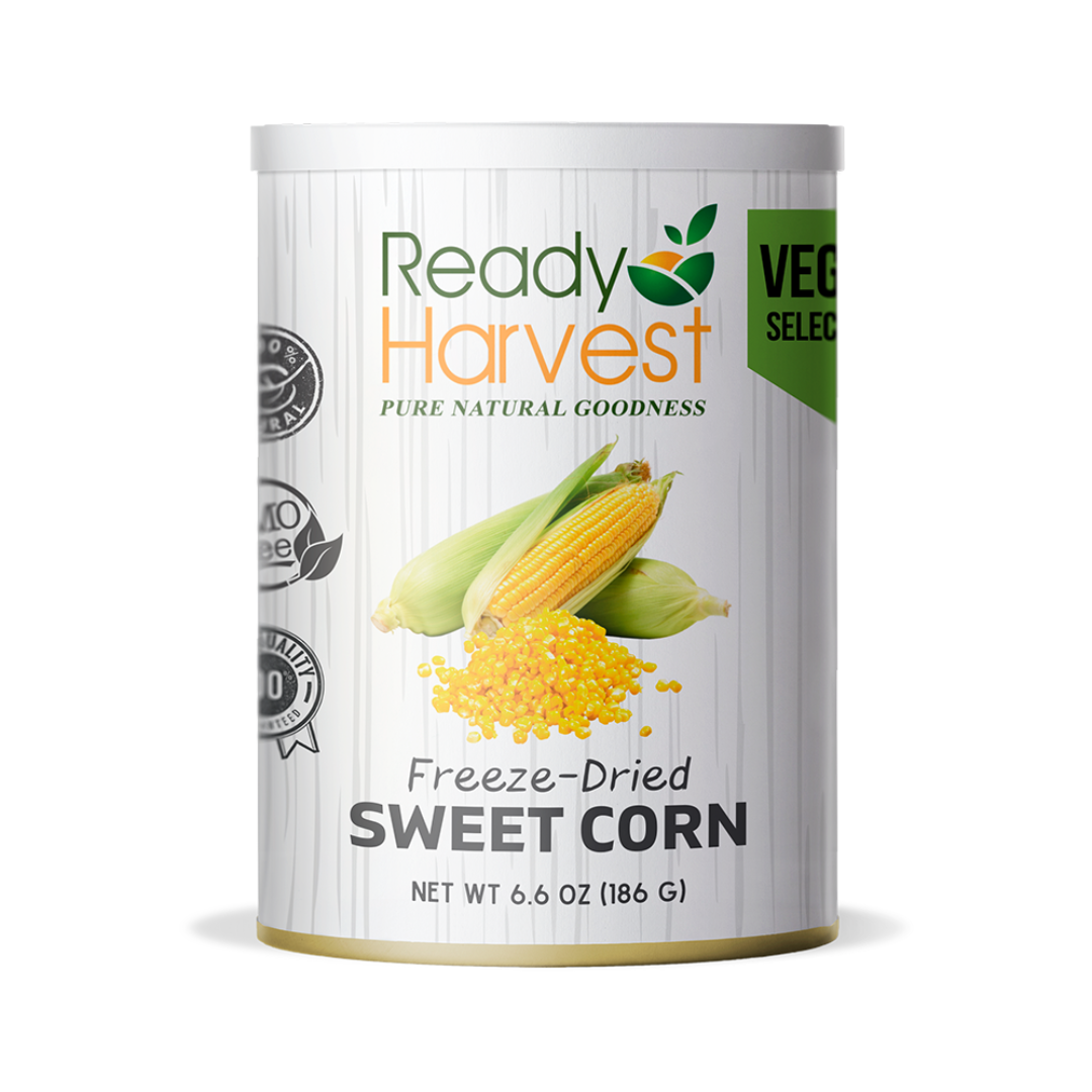 Ready Harvest Pantry Can – Freeze-Dried Sweet Corn (6.6 oz)