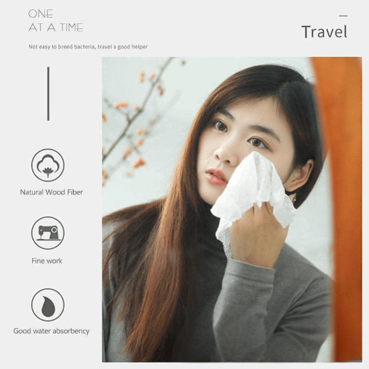 Compressed Disposable Towels (Expands to 8.5"x9.5")