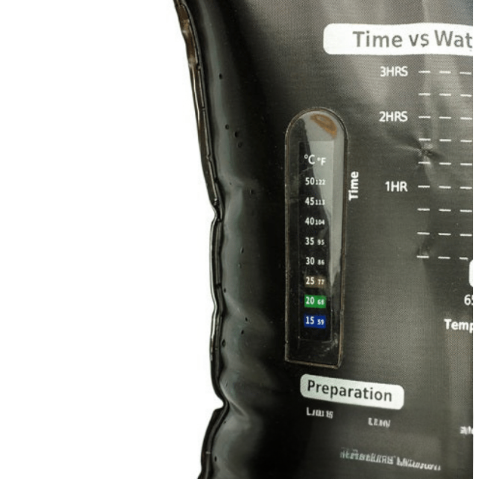 5-Gallon Solar Shower With Thermometer