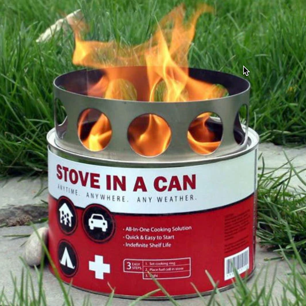 Stove in a Can