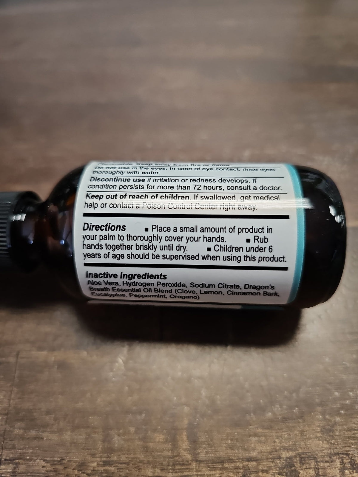 Hand Sanitizer Spray - Nature's Fusion - 2oz Bottle