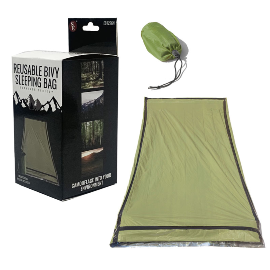 Reusable Emergency Sleeping Bag (84" x 36")