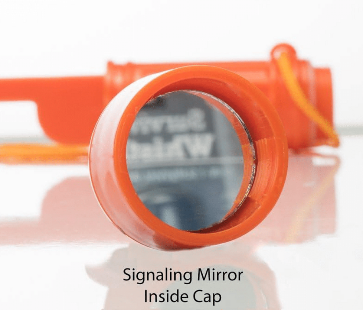 5-In-1 Survival Whistle (Compass, Punch, Striker, Flint, Whistle)