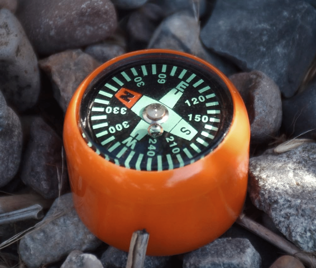 5-In-1 Survival Whistle (Compass, Punch, Striker, Flint, Whistle)