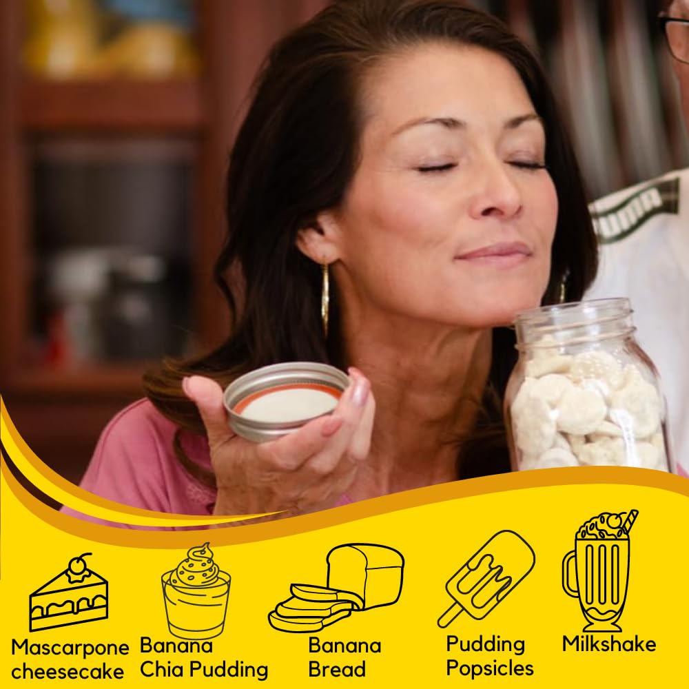 Ready Harvest Freeze-Dried Banana Slices (30-Year Shelf Life)