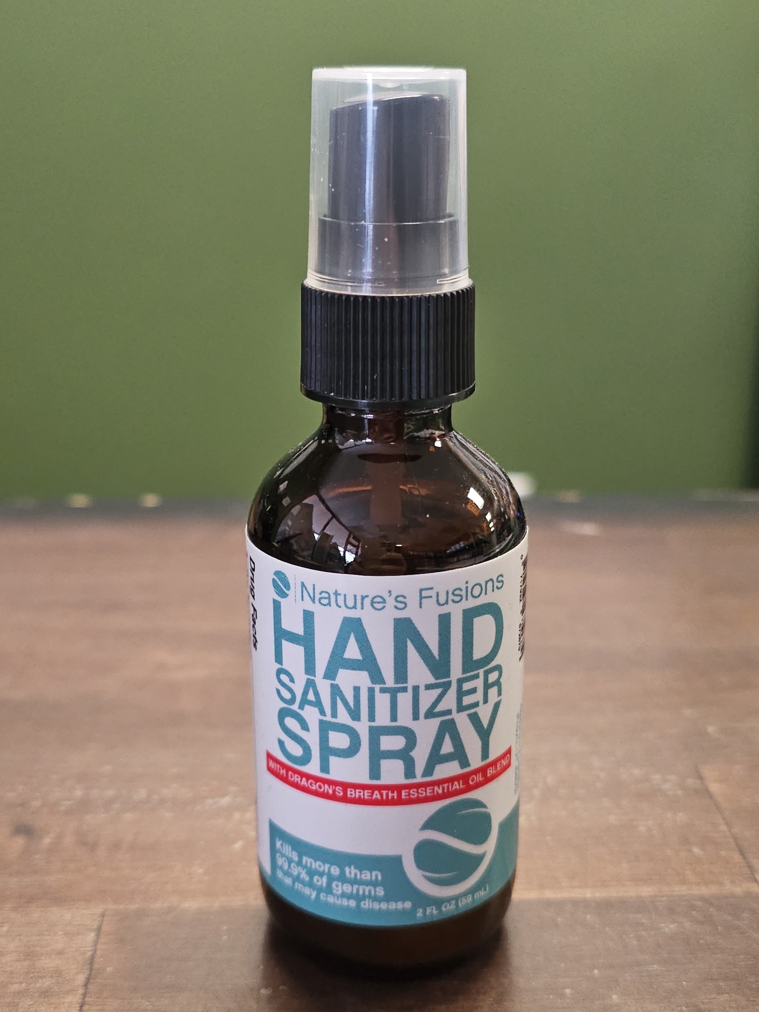 Hand Sanitizer Spray - Nature's Fusion - 2oz Bottle