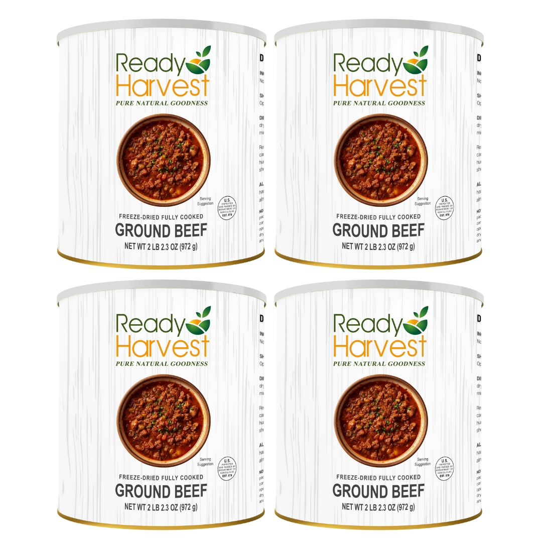 Ready Harvest Freeze-Dried Ground Beef (Fully Cooked)