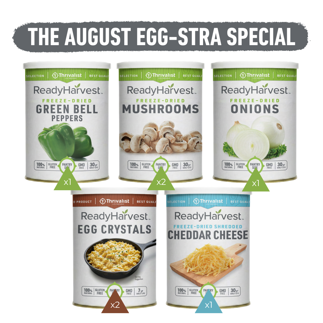 Ready Harvest August Special – The Egg-stra Special: Everything You Need for the Perfect Omelet