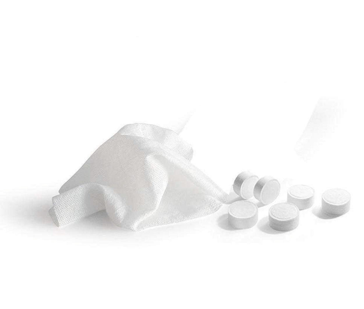 Compressed Disposable Towels (Expands to 8.5"x9.5")