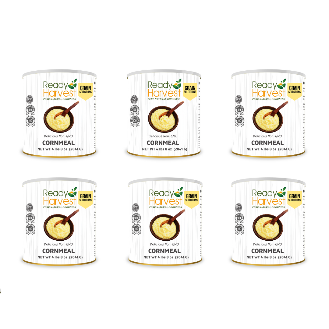 Ready Harvest Non-GMO Cornmeal (20-Year Shelf-Life)