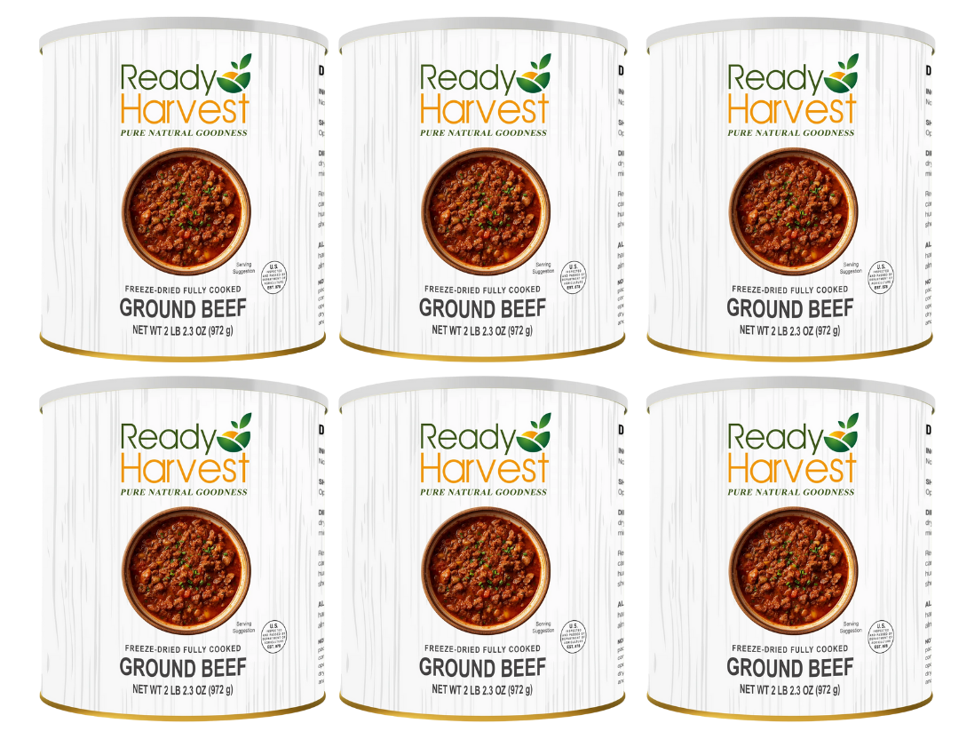 Ready Harvest Freeze-Dried Ground Beef (Fully Cooked)