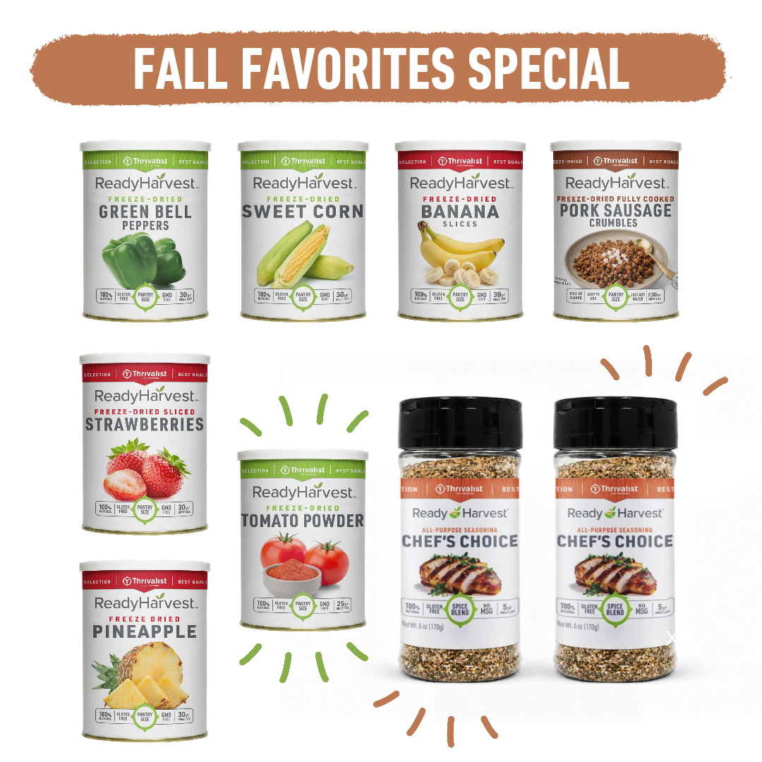 Fall Favorites Special | October Monthly Special