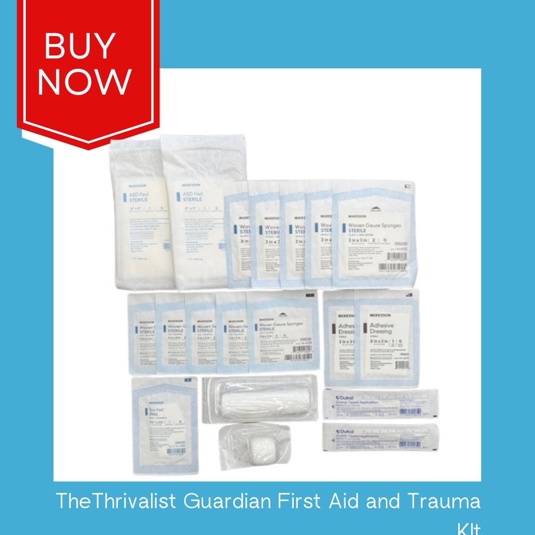 Thrivalist Guardian - First Aid &amp; Trauma Kit