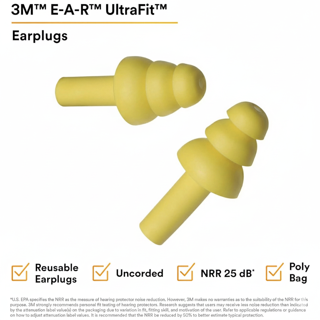 3M Reusable Earplugs