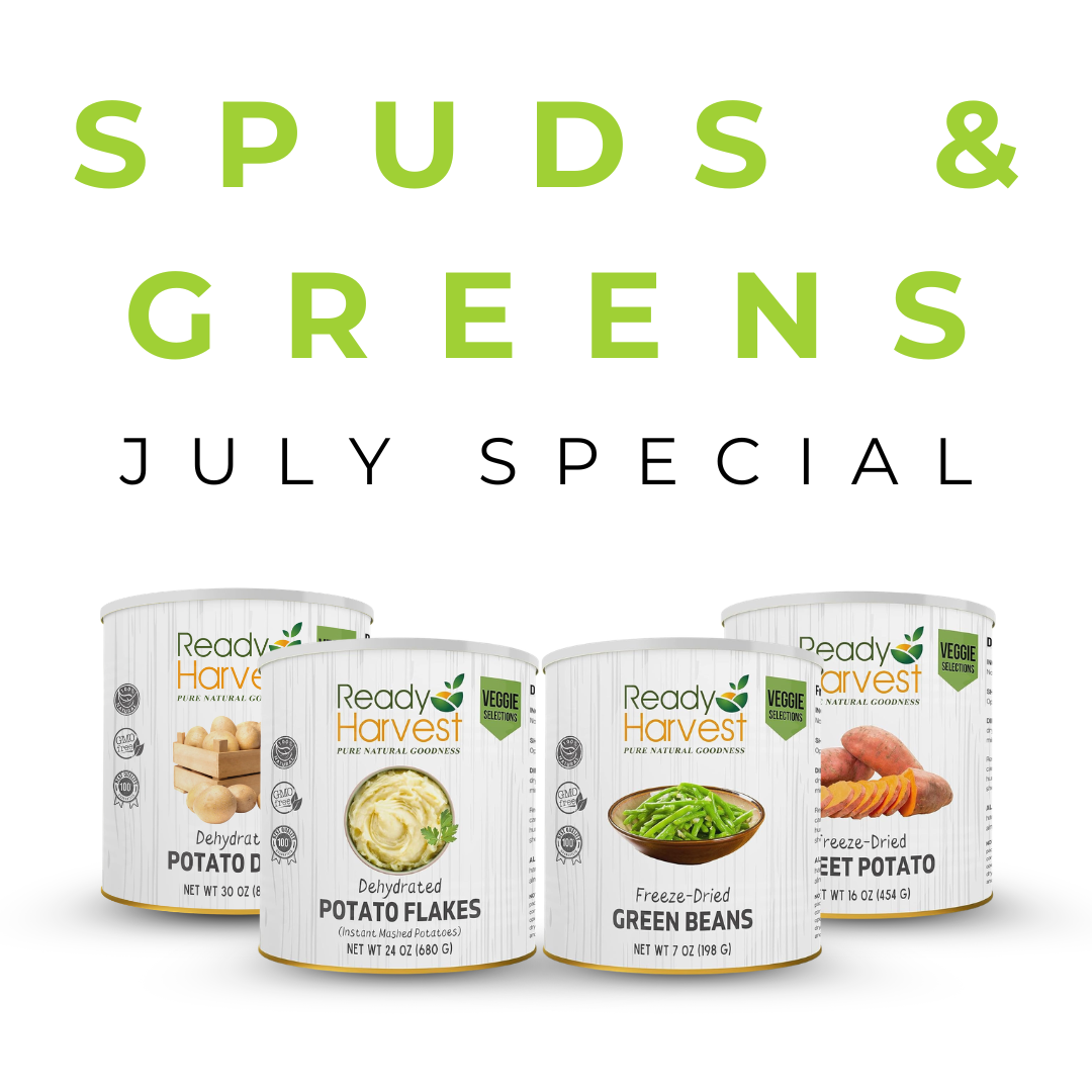 Ready Harvest July Special - Spuds &amp; Greens: The Power Couple of Your Plate