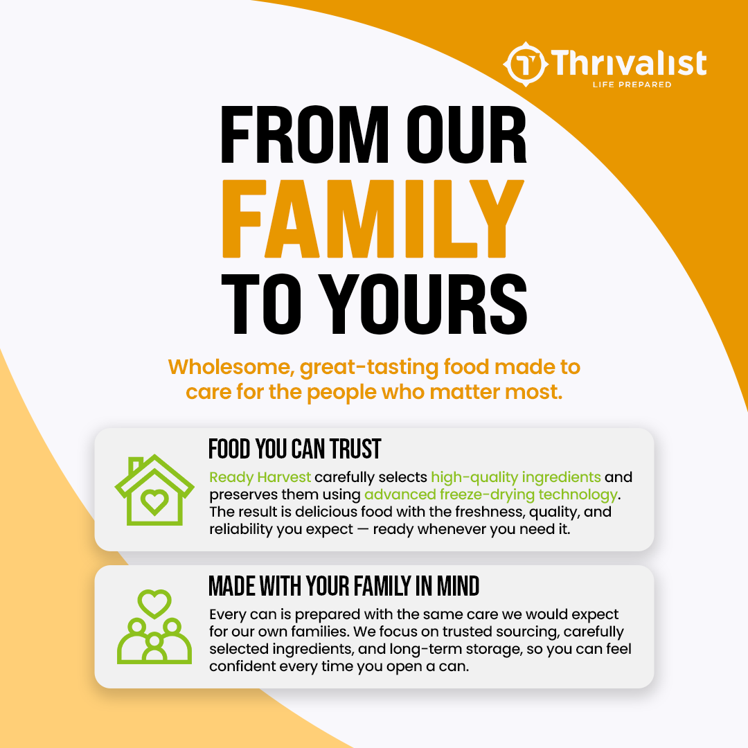 Ready Harvest Nutrient Rich Parboiled Long Grain White Rice (30-Year Shelf Life)