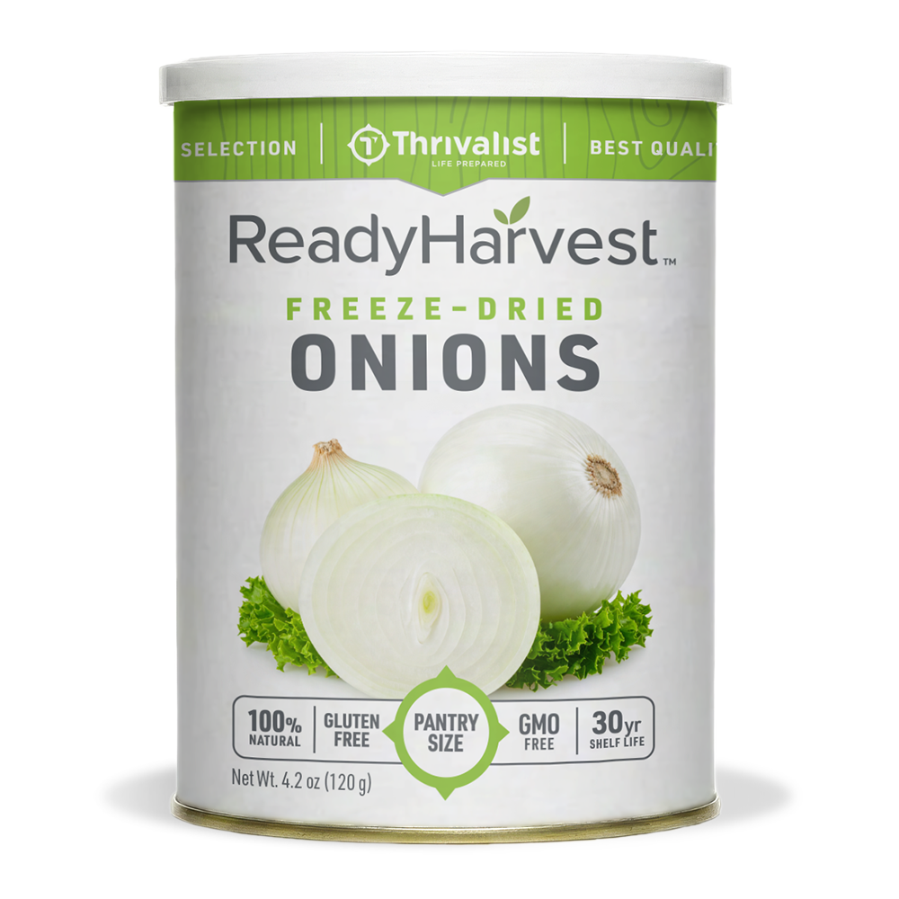 Ready Harvest Pantry Can - Freeze-Dried Onions (4.2 oz)