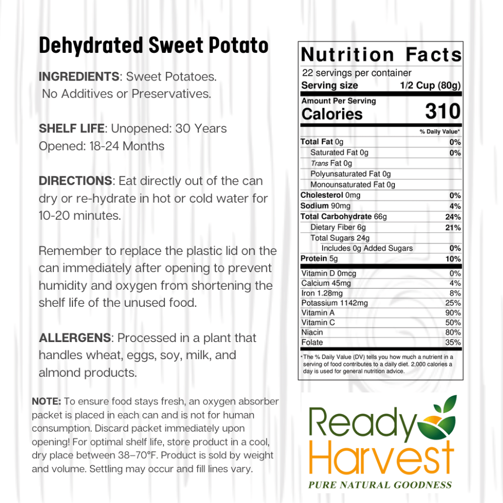 Ready Harvest Potato Favorites Variety Kit (30-Year Shelf Life)