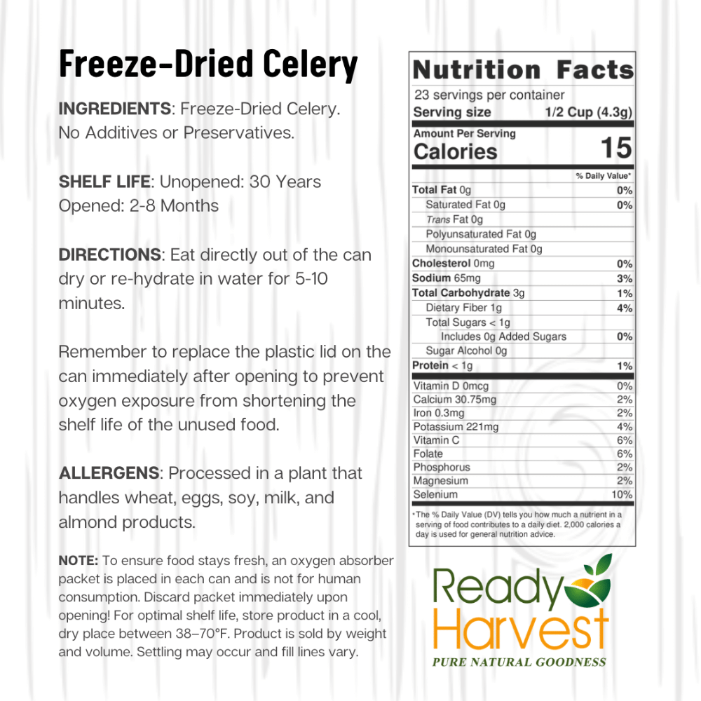 Ready Harvest Ingredient Favorites Variety Kit (30-Year Shelf Life)