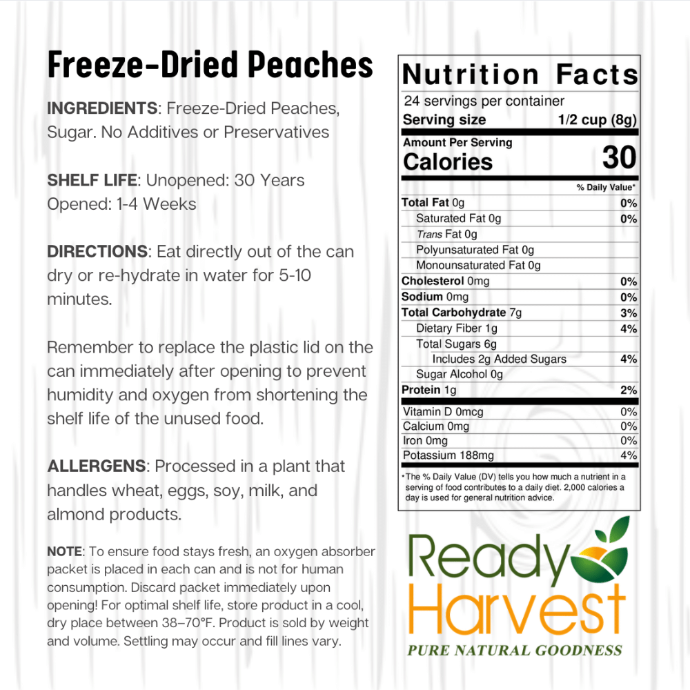 Ready Harvest Fruit Favorites Variety Kit (30-Year Shelf Life)