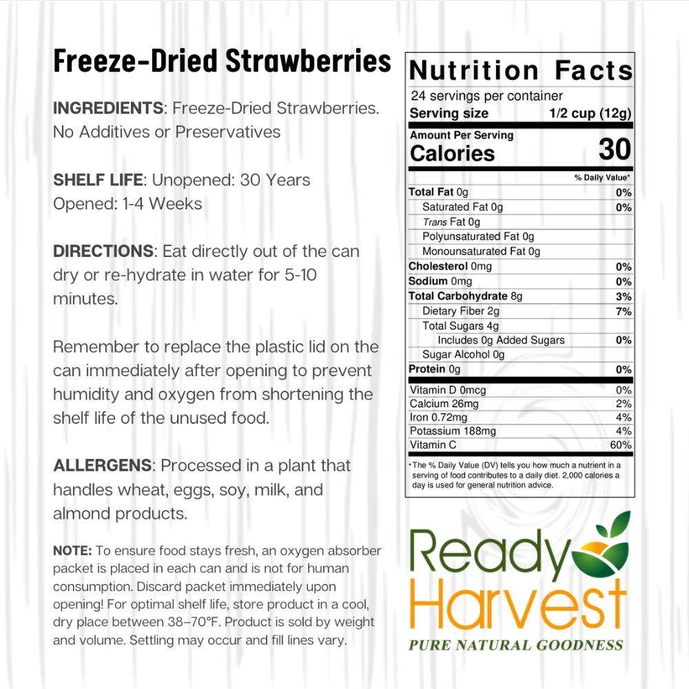 Ready Harvest Fruit Favorites Variety Kit (30-Year Shelf Life)