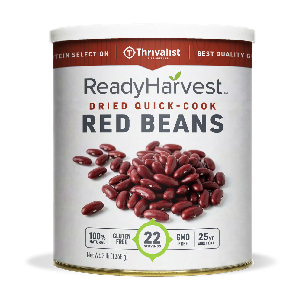 Ready Harvest Premium Quick-Cook Red Beans (25-Year Shelf Life)