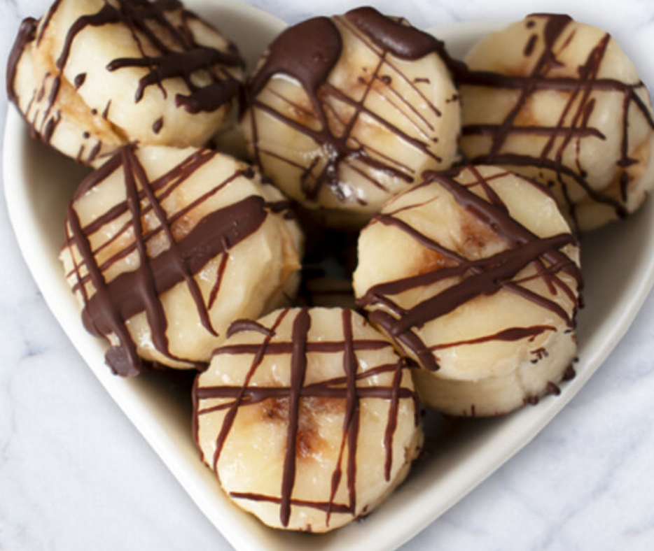 Bananas Drizzled in Ghirardelli Chocolate - Snacks Pouch