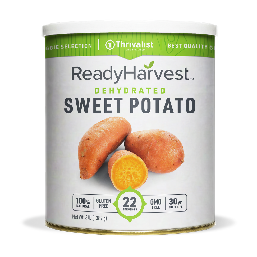 Ready Harvest Dehydrated Sweet Potato Dices (30-Year Shelf Life)