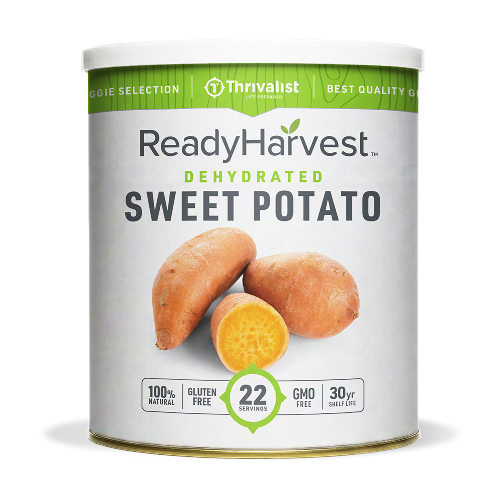 Ready Harvest Dehydrated Sweet Potato Dices (30-Year Shelf Life)