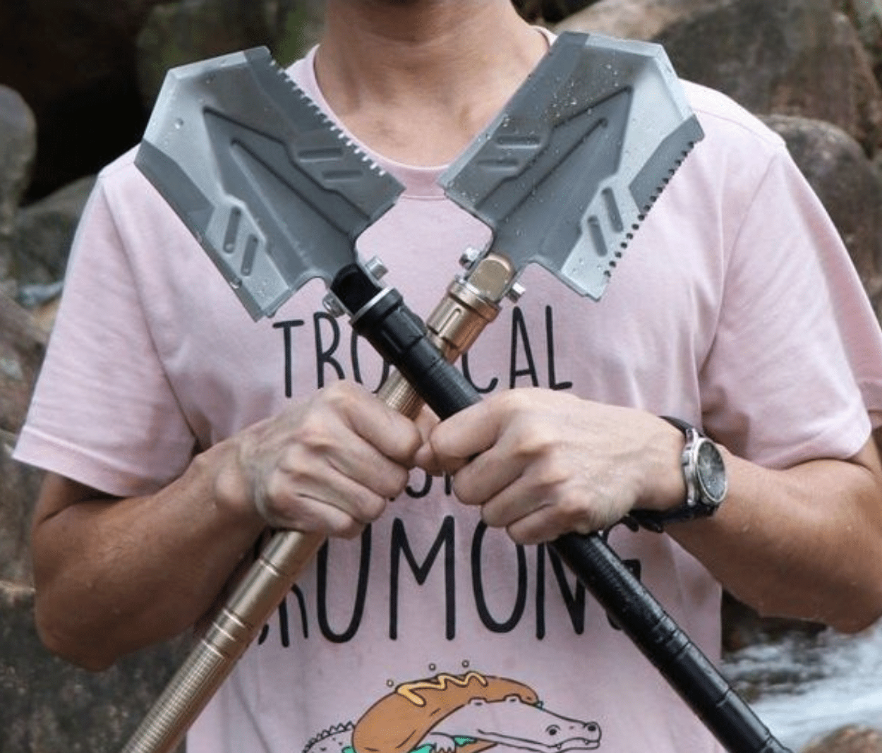 Tactical Durable Multi-Use Shovel