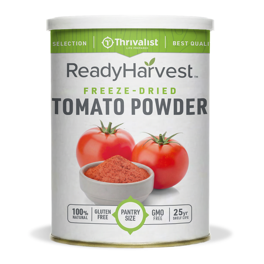 Ready Harvest Freeze-Dried Tomato Powder – Pantry Can