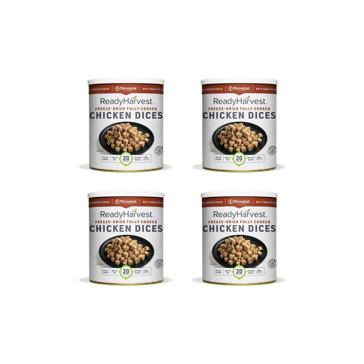 Ready Harvest Freeze-Dried Ground Beef (Fully Cooked)