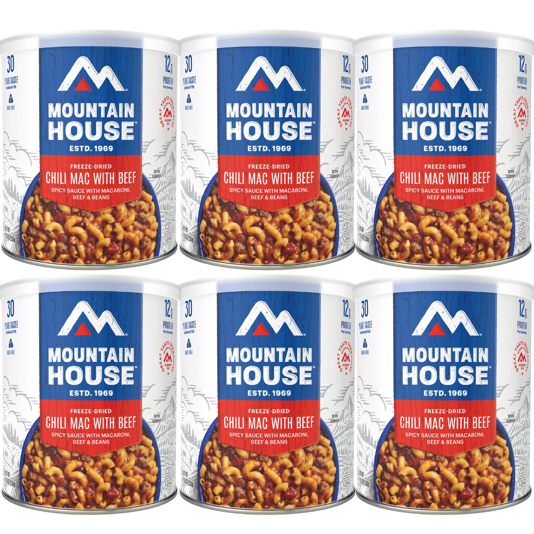Freeze-Dried Chili Mac with Beef Can - Mountain House