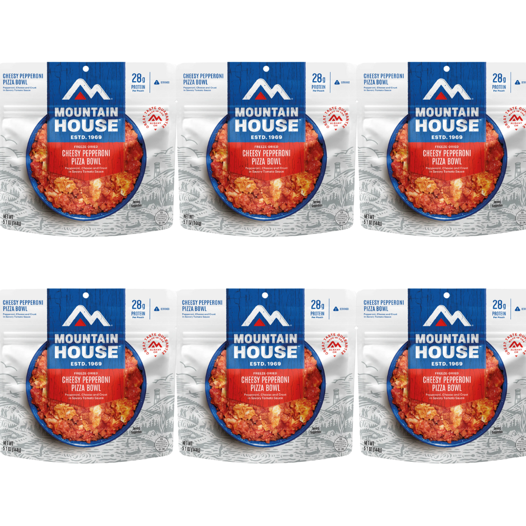 Freeze-Dried Cheesy Pepperoni Pizza Bowl Pouch - Mountain House
