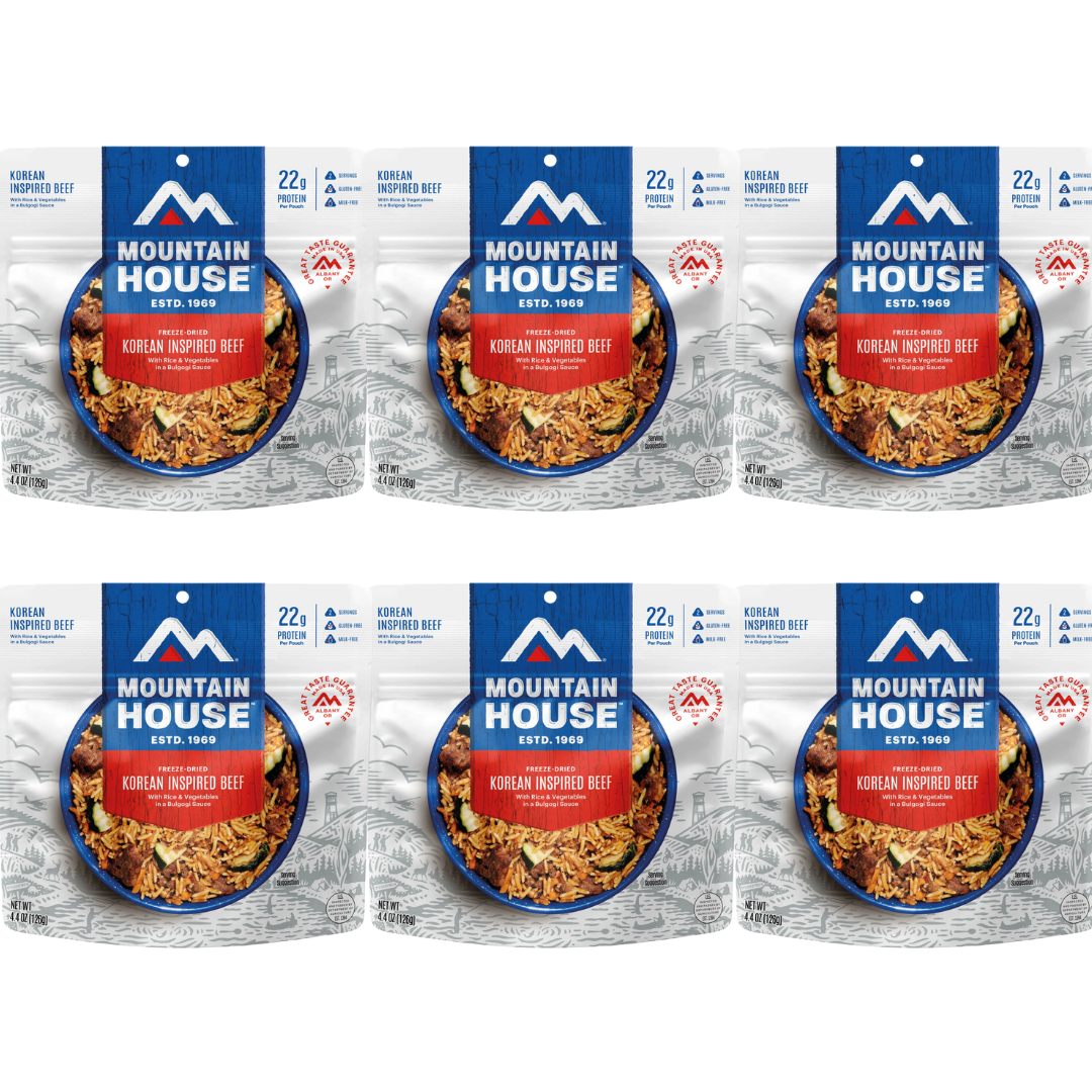 Freeze-Dried Korean Inspired Beef in Bulgogi Sauce Pouch - Mountain House